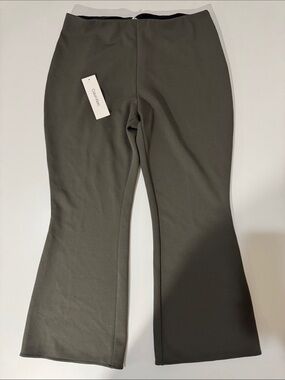 Calvin Klein Olive Green Flare Pants